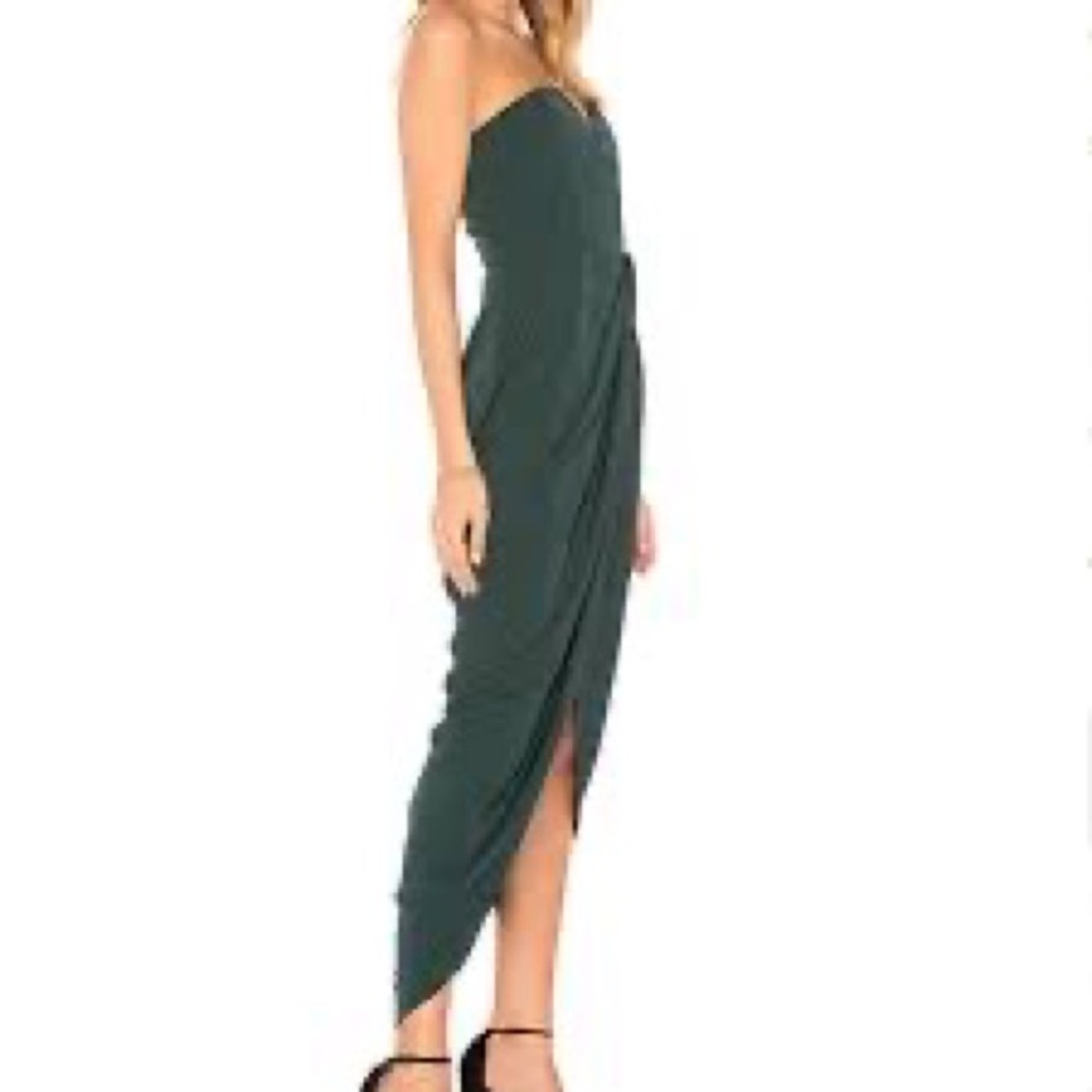 Shona Joy Hunter Green Dress - never worn size 6. Simply gorgeous!